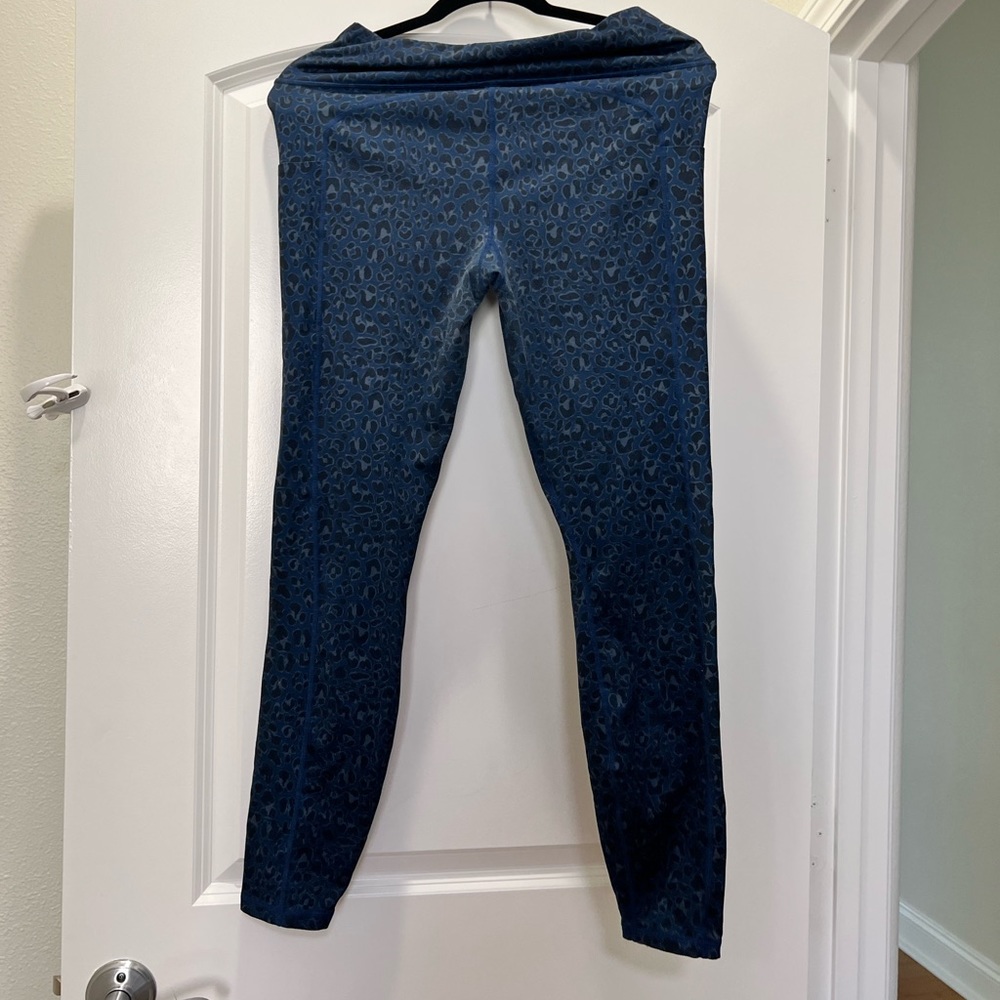Workout pants - blue - extra large